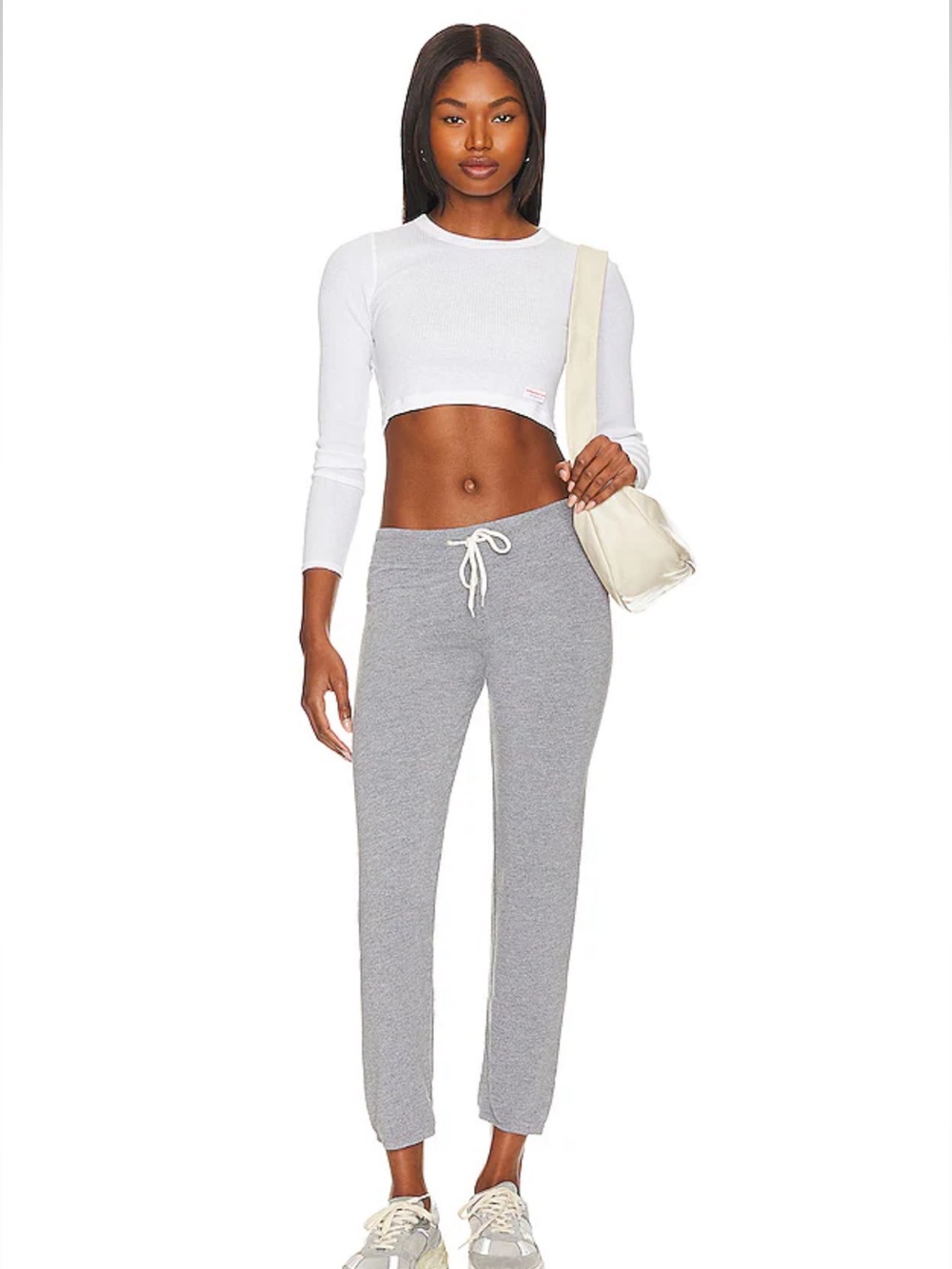 MONROW Vintage Supersoft Gray Sweatpants Joggers NWT Size M